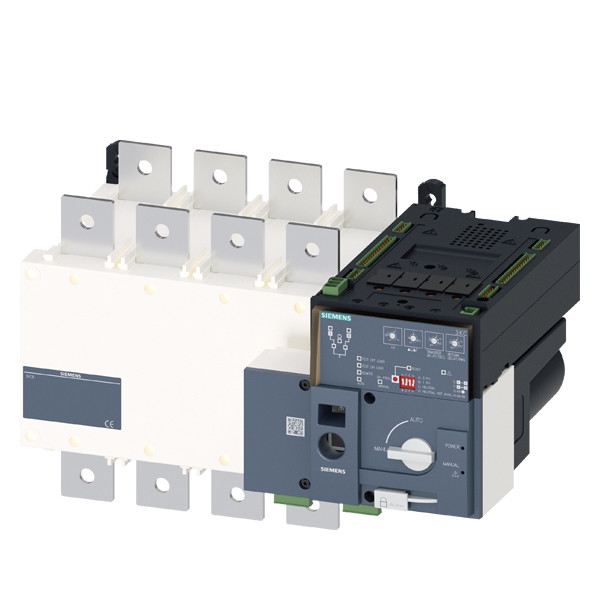 Equipo de conmutación de transferencia Siemens 3KC8446-0EA22-0GA3 3KC ATSE 4 polos RTSE/ATSE 630A