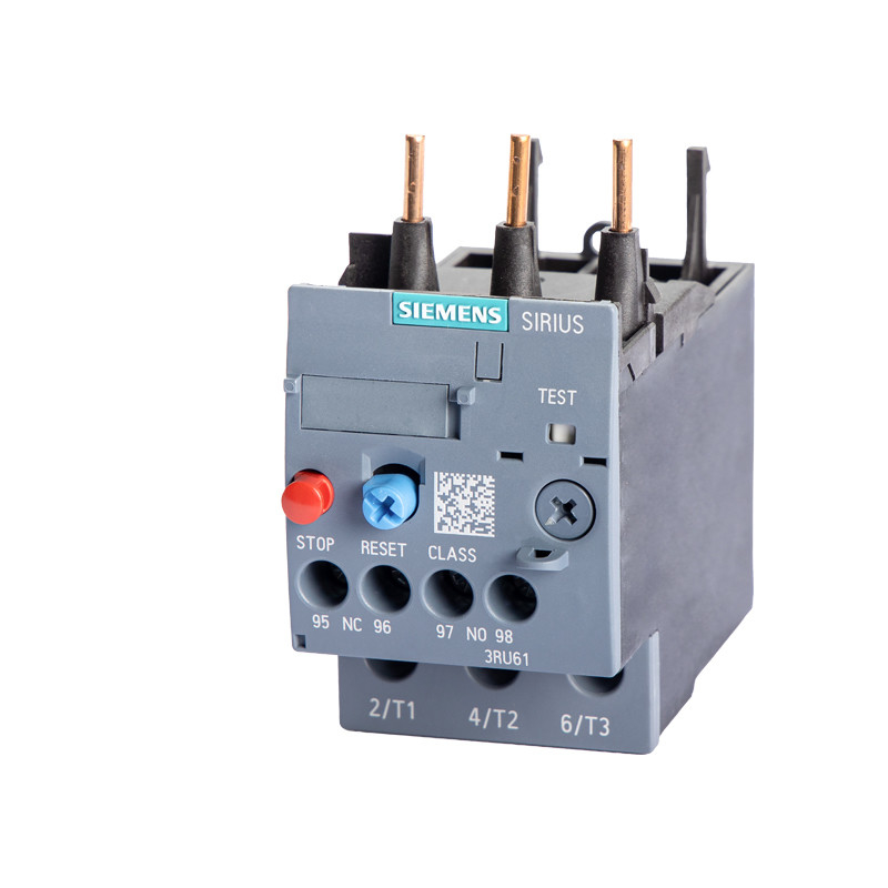 El sistema de transmisión de sobrecarga de Siemens 3RU6126-4CB0 será de tamaño S0 Clase 10 para carga de contacto.