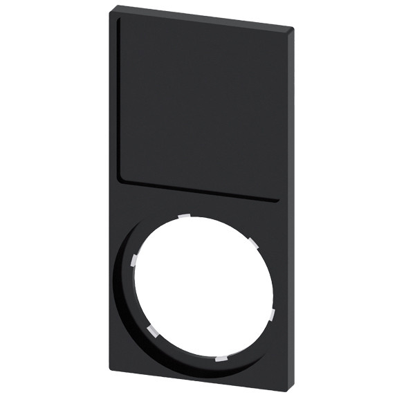 Siemens 3SU1900-0AQ10-0AA0 SIRIUS ACT 22 mm Cuadrado de pegamento de montaje de la etiqueta para la placa de etiqueta