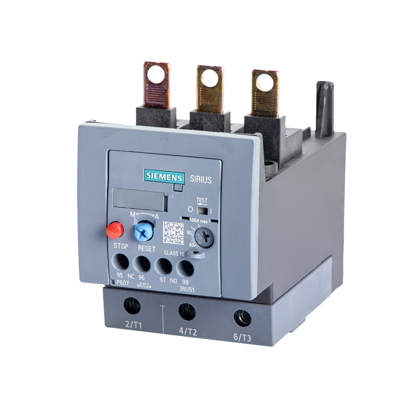 Siemens 3RU5146-4HB0 Relé de sobrecarga 80 100 A Tamaño S3 Clase 10 Relé de tensión sellado