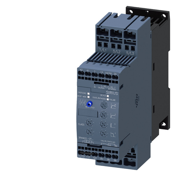 Siemens 3RW4027-2TB04 3RW40 tamaño de arranque suave S0 con terminales de resorte y desvío