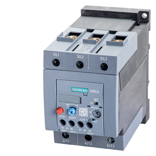 Siemens 3RU5146-4KB1 Relé de sobrecarga 80 100 A Tamaño S3 Carga de contacto para protección del motor