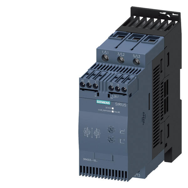 Siemens 3RW3036-1BB14 3RW30 Tipo de arranque suave S2 terminales de tornillo Desvío confiabilidad