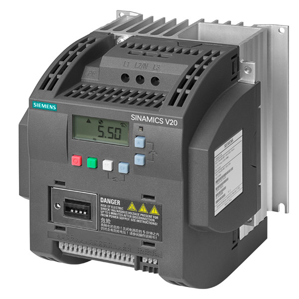 Siemens SINAMICS V20 FSB 3AC 400V Salida analógica 6SL3210-5BE24-0UV0 para aplicaciones